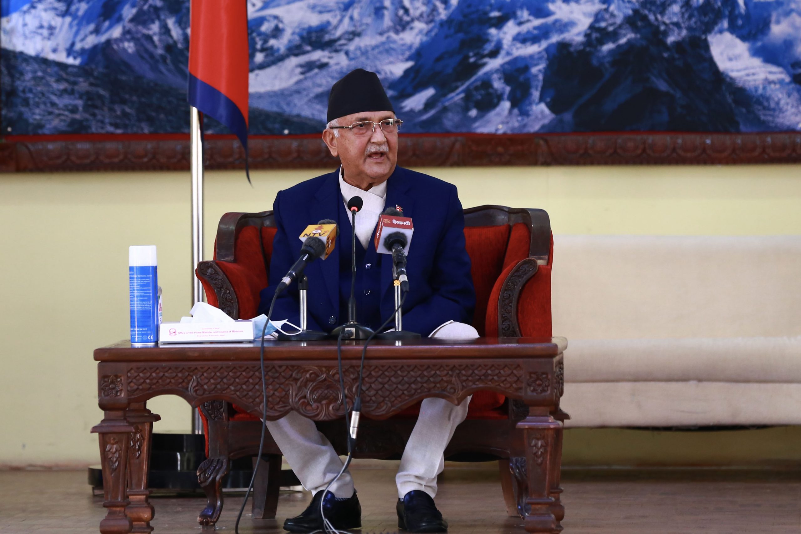 अर्को सरकार बनेमा ‘रचनात्मक सहयोग गर्ने’ प्रधानमन्त्रीको घोषणा