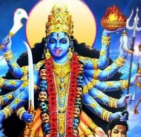 कालरात्रि देवीको पूजा आराधना गरिँदै, आजै फूलपाती पनि भित्र्याइयो