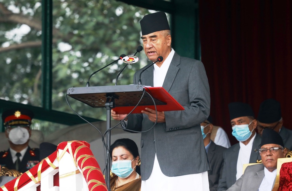 गणतन्त्रात्मक शासन व्यवस्थालाई थप सुदृढ गर्न सरकार प्रतिबद्ध छ : प्रधानमन्त्री