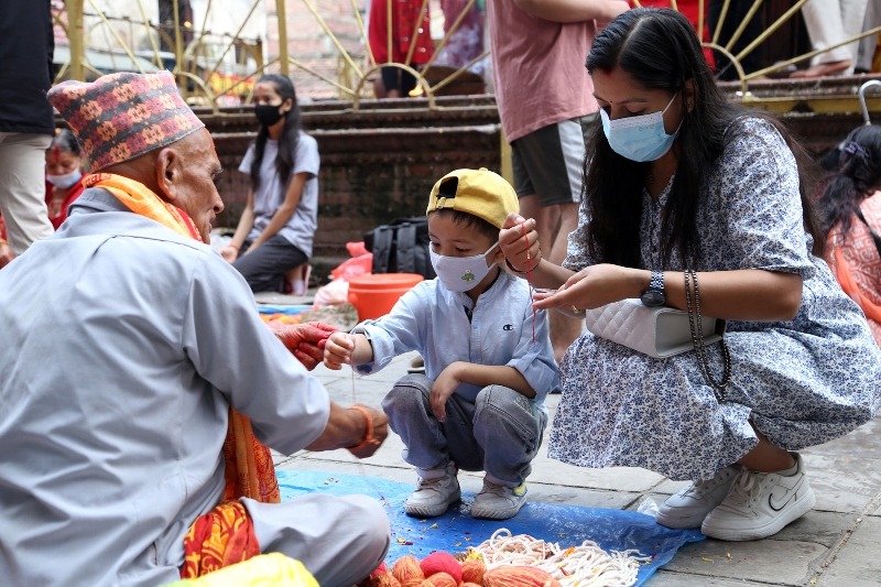 मनाइयो ऋषितर्पणी, रक्षाबन्धन र जनैपूर्णिमा पर्व