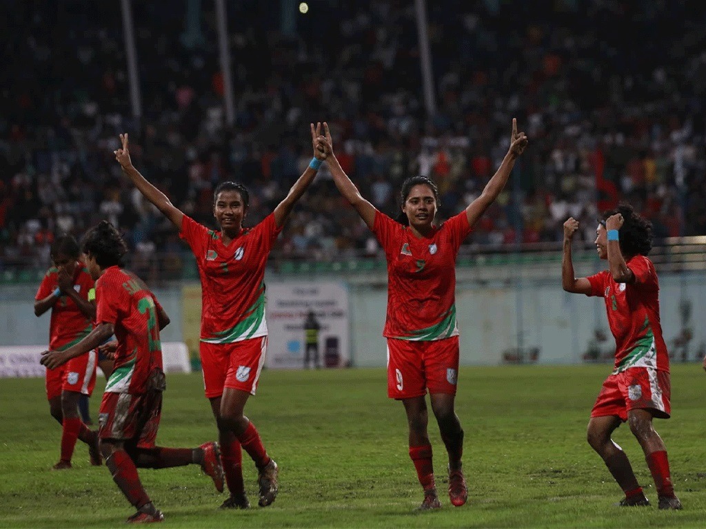 साफ महिला च्याम्पियनशिपको उपाधि बङ्गलादेशलाई