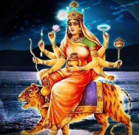 नवरात्रको छैटौँ दिन : विधिपूर्वक गरियो कात्यायनी देवीको पूजा आराधना