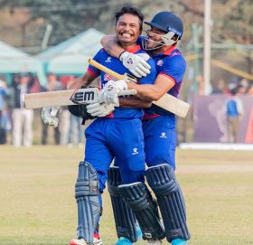 नेपाललाई त्रिकोणात्मक सिरिजको उपाधि, कप्तान रोहित र सन्दिपको उत्कृष्ट प्रदर्शन