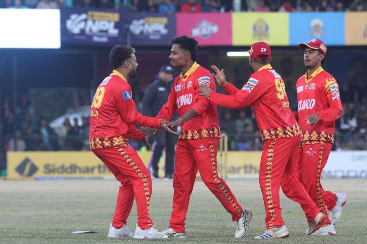 फाइनल प्रवेशका लागि विराटनगर किङ्ग्ससँग प्रतिस्पर्धा गर्दै लुम्बिनी लायन्स