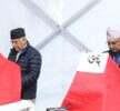 नेकपा एमालेको नयाँ नेतृत्व चयनका लागि मतदान सुरु, केपी ओली र इश्वर पोखरेलले गरे पहिलो मतदान
