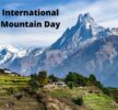 आज अन्तरराष्ट्रिय पर्वत दिवस