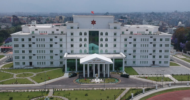 सेना बोल्यो : भौतिक पूर्वाधार महत्त्वपूर्ण भए पनि जीवनभन्दा माथि कदापि हुँदैन